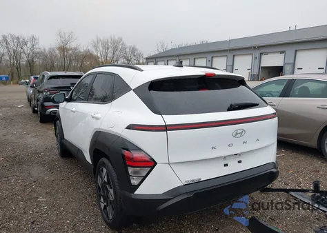 2025 Hyundai Kona Sel z USA, uszkodzony, nr VIN KM8HB3AB9SU237673